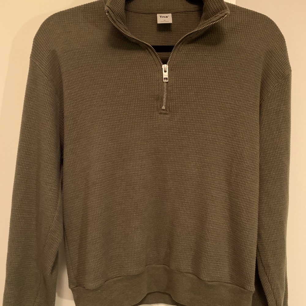 TNA Aritzia 1/4 Zip Sweater